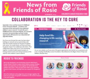 Friends of Rosie newsletter